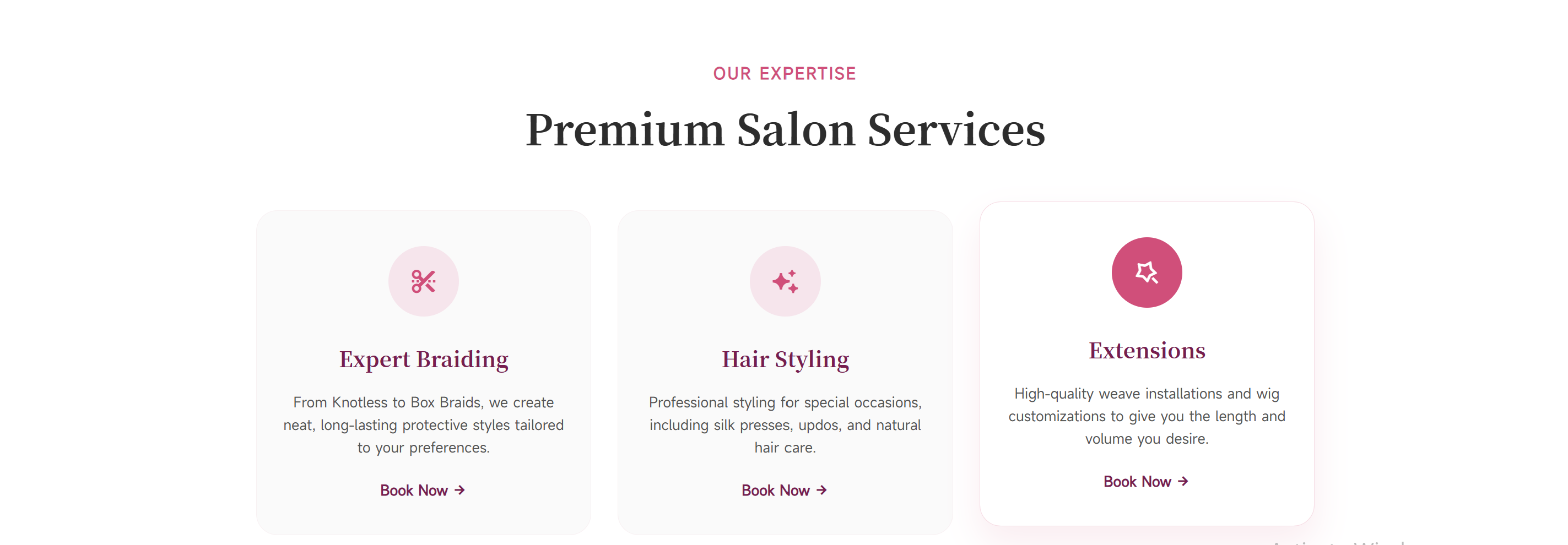 Hair By Belz Services