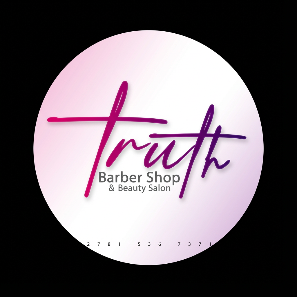 Truth Barber Shop Logo